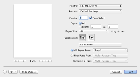 pdf printer for mac os